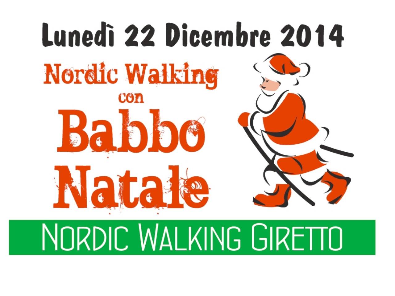 Nordic Walking con Babbo Natale - 2014