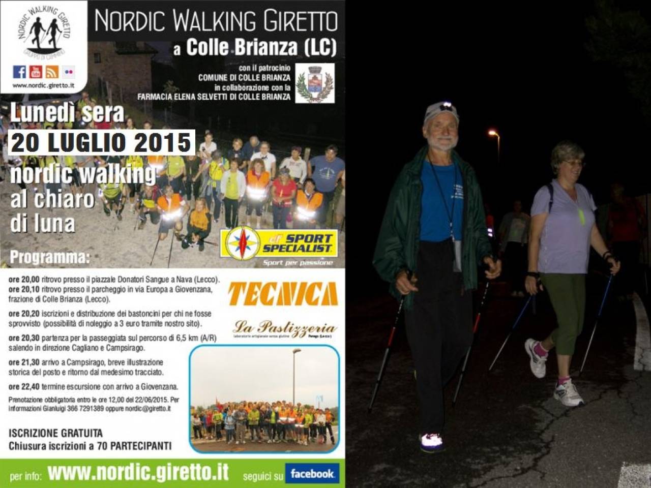 Nordic Walking: Colle Brianza#1 - 2015